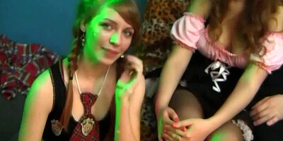 Hot woman are screwing around with some horny men with large dicks