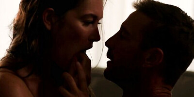 Bellesa Films featuring Ryan Driller and Lily Lane's real female orgasm scene