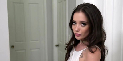 Slutty girl Gia Paige is fucking behing mother's back