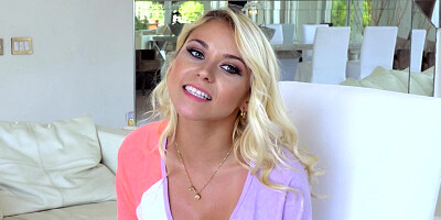 Hard fucking from a big cock satisfies sexy Marsha May