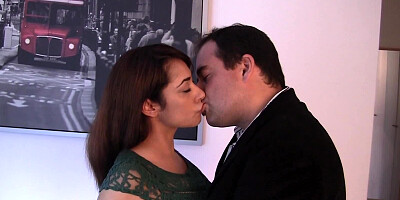 Sex happens on the first date with this hot woman in her lingerie