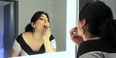 Wife punishes husband for trying her underwear on