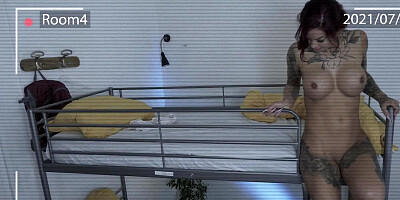 Ria Red is happy with satisfying Darrell Deeps' carnal urges