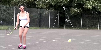 Jess and Brit's reverse cowgirl action