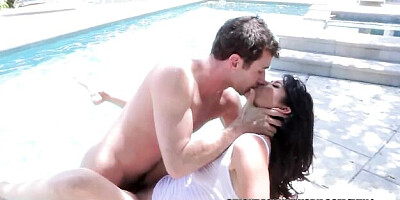 Appealing Dana Vespoli and James Deen at milf action