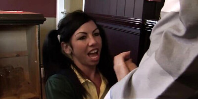 Superb Gina's cumshot scene