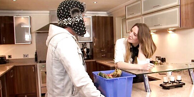 Seductive Samantha Bentley at Stockings Scene