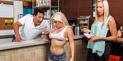 Thrilled Sammie's big tits smut