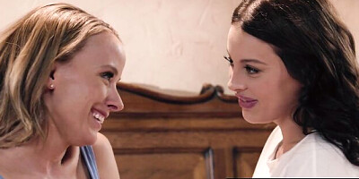 Pornstar action with temperament Pristine Edge and Maddy May from Mommy's Girl