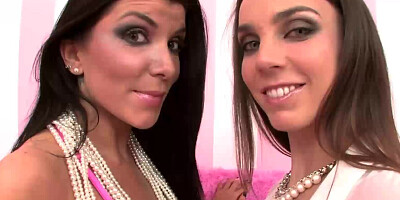 Rami Rain and Tiffany Tyler licking their perfect twats