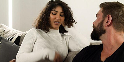 Junoesque Venus Afrodita and Juan Lucho's doggystyle scene