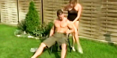 Sinful Misty Mild at piercing scene