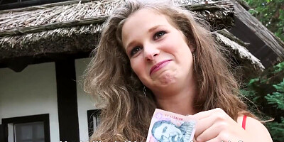 For money village babe has quick fuck with naughty stranger