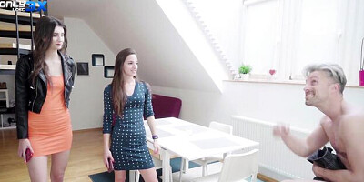 Watch funny Mike Angelo and Lina Luxa's action