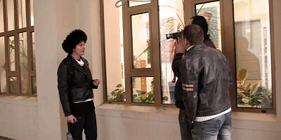 Harmonious patootie's mature threesome video