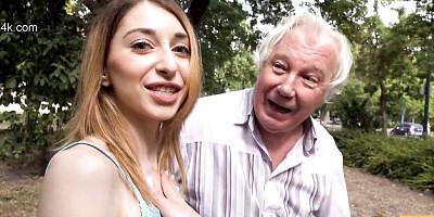 Enticing David Perry and Lana Bunny's point of view video