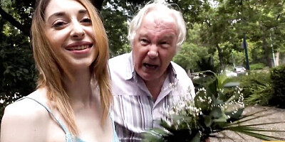 Enticing David Perry and Lana Bunny's point of view video