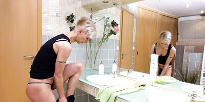 Gambling Belinda Bee at mature smut