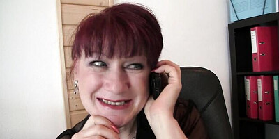 Sophisticated side piece's redhead milf movie