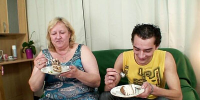 Big belly dirt with impressive hussy from My Wifes Mom