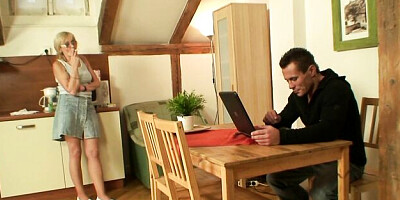 Skillful belle - mom sex - My Wifes Mom