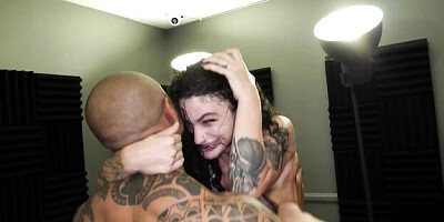 Gangbangcreampie sex with looking-good Lydia Black from Gangbang Creampie