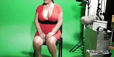 Brunette sex with well-formed sweet one from BBW Secret
