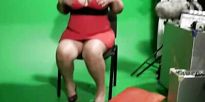 Brunette sex with well-formed sweet one from BBW Secret