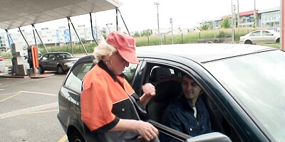 Grandma Friends featuring doxie's outside action