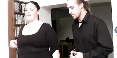 Steamy darling's big tits clip