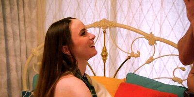 Sweetheart Hazel Moore is enjoying riding on a big boner