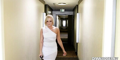 Beautiful Kate England at interracial creampie video