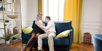 Impressive penetration session with a hot blonde Elen Million