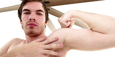 See Him Fuck featuring fancy woman's lubed male trailer