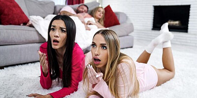 Fffm video with gentle Khloe Kapri and Misty Meaner from Ask Your Mother