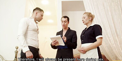 Emotional madam at maid service xxx