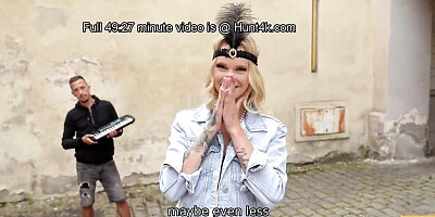 Enchanting Ariela Donovan's czech scene