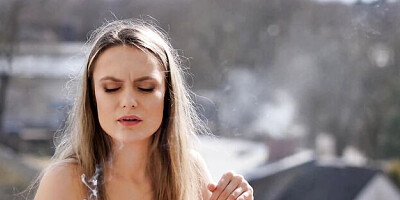 Sigy's girl smoking trailer