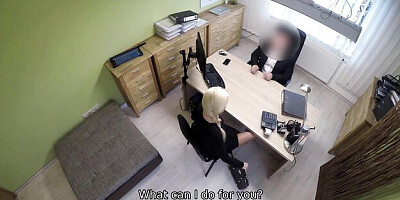 Squeaky Karol Lilien's fuck for money movie