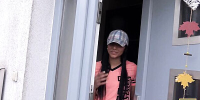 Beautiful Adelle Sabelle - reality action - Debt4k