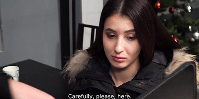Alluring bidie-in at debt4k action