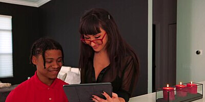 Cheating Teacher Fucks BBC Student Lil D Reya Sunshine