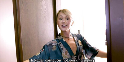 Watch lustful Cherry Aleksa's dirt