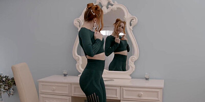 Redhead makes it with the fitness trainer