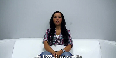 Naive Brunette Newbie Would Never Fuck for 250$ only
