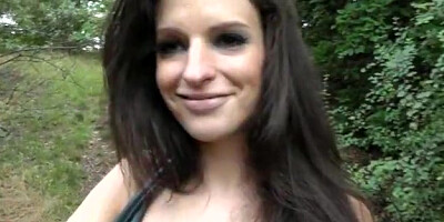 Pretty babe has real public fuck adventure