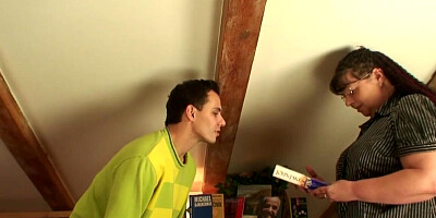 A younger man meets the older woman at the bookstore