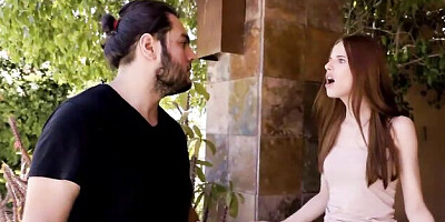 Old man teenager scene with superb hoochie from Daddy4k