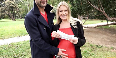 Hunt4k featuring Thomas J's pregnant wife porn