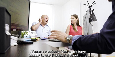 Loan4k featuring Angelica Heart's loan4k action